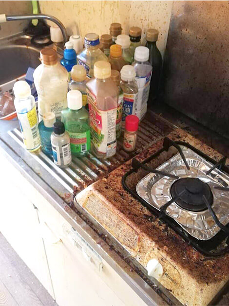 綾部市でのゴミ屋敷片付け,汚部屋掃除業者のハウスクリーニングサービス